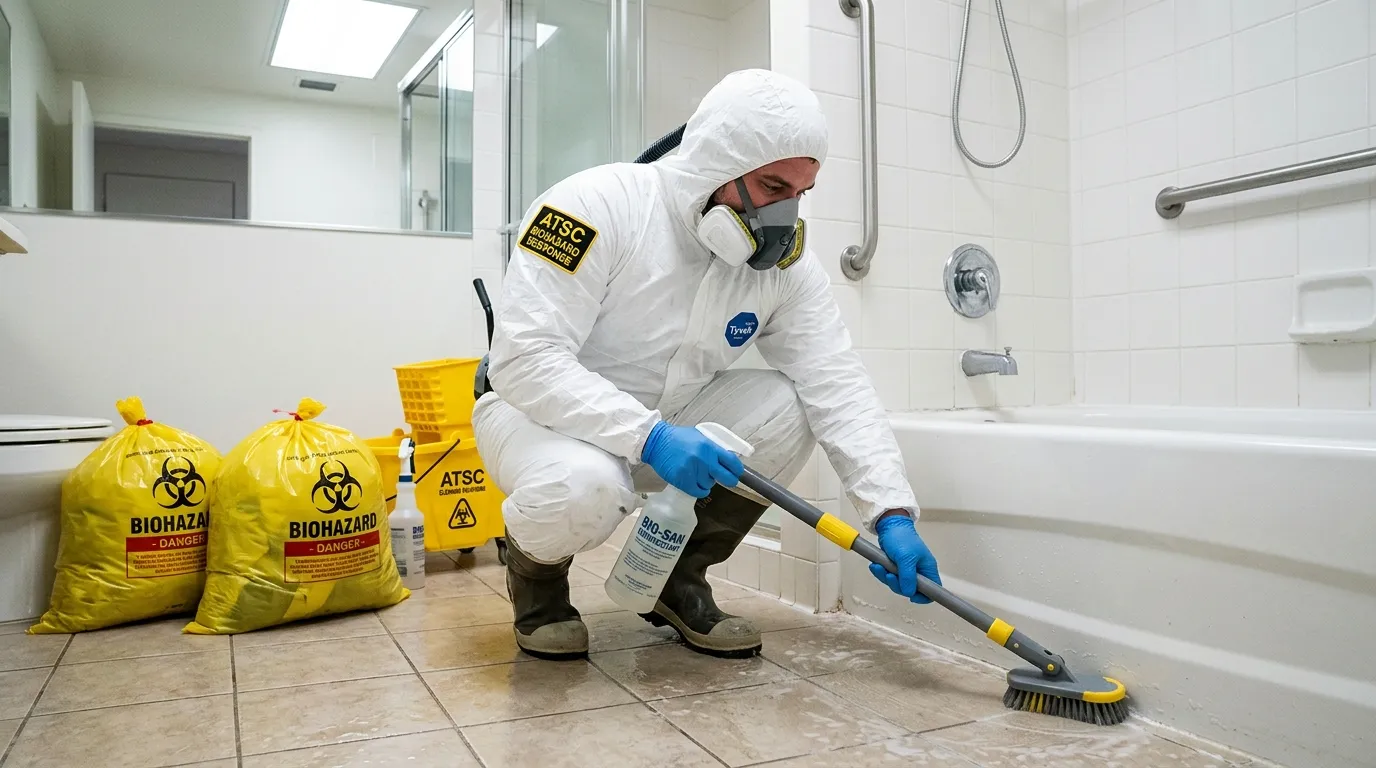 Decontamination equipment deployed for Blood Cleanup in Waite Park